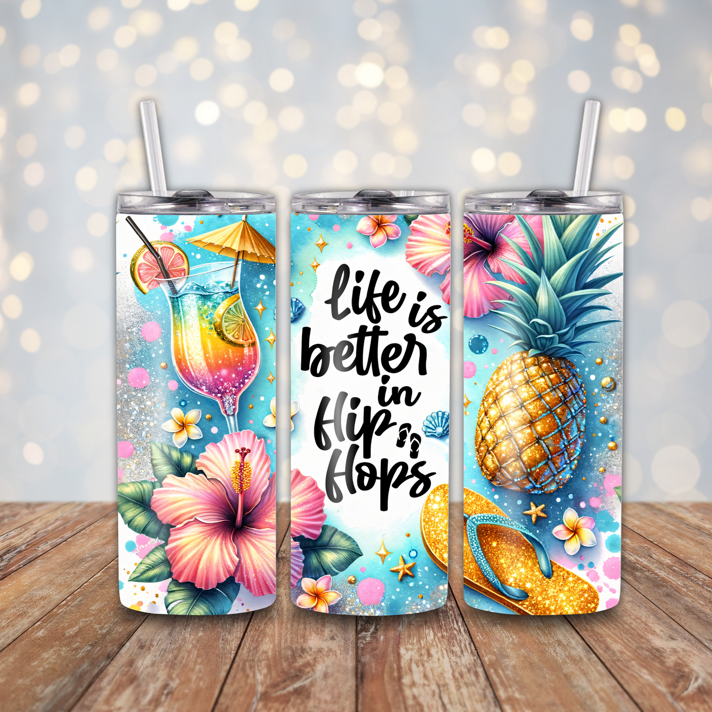 Life Is Better In Flip Flops Sublimation Transfers