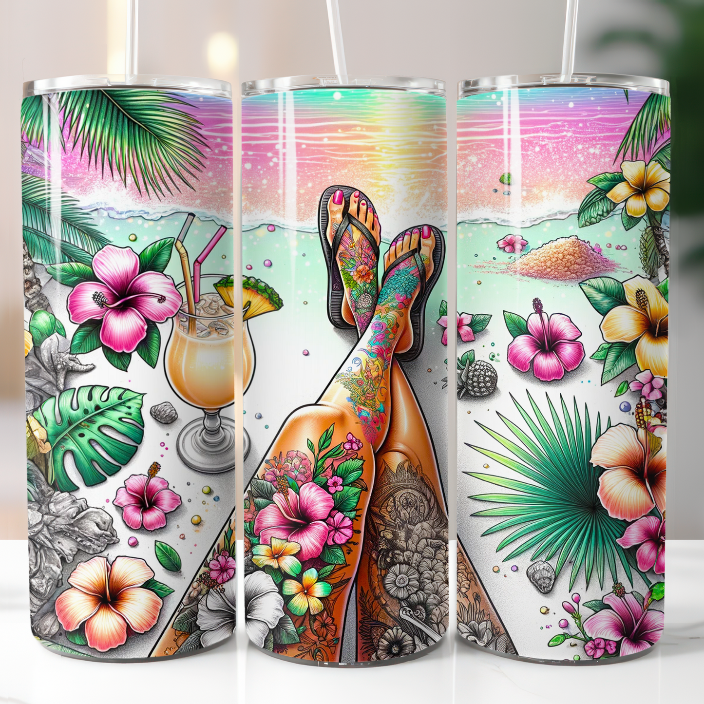 Summer Vibes, Sublimation Transfer