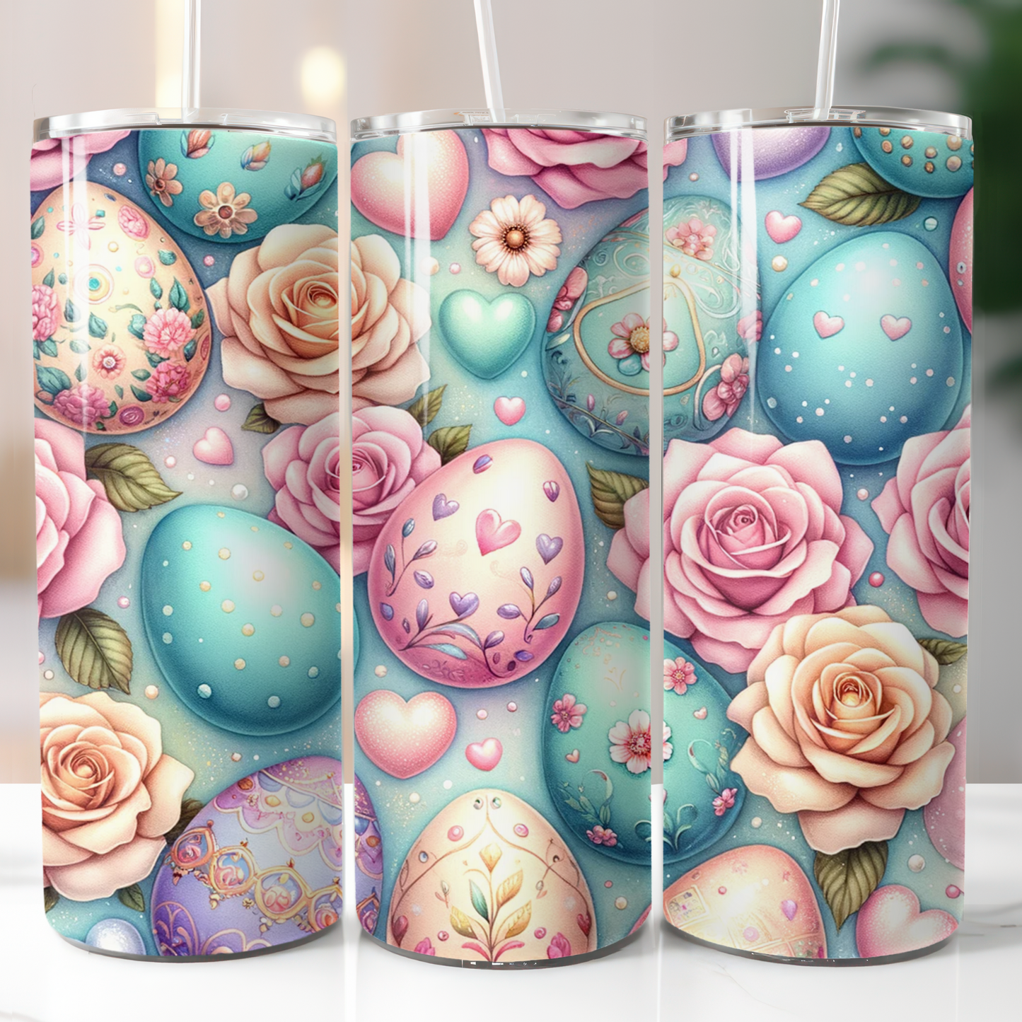 Easter Eggs, Sublimation Transfer