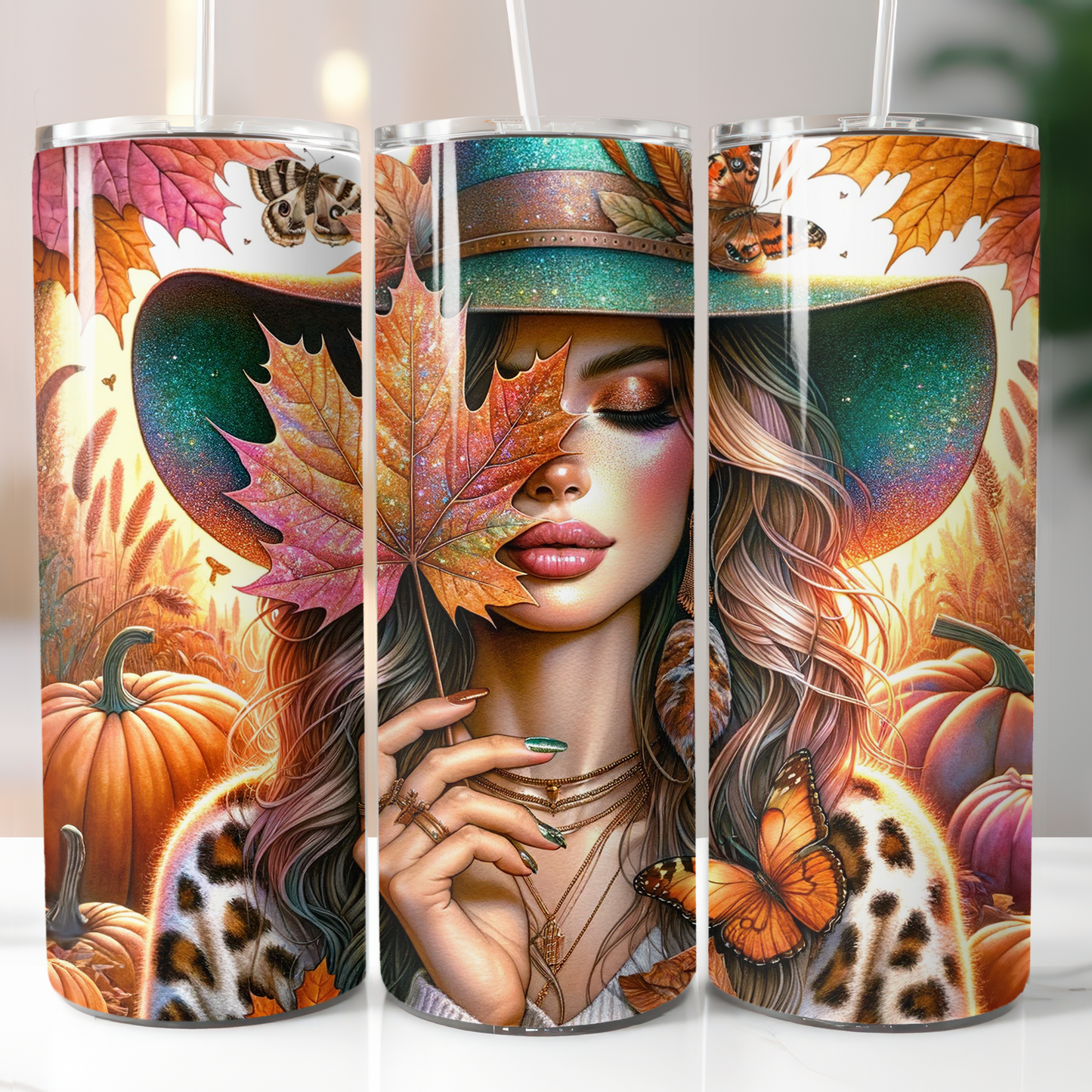 Fall Woman, Sublimation Transfer