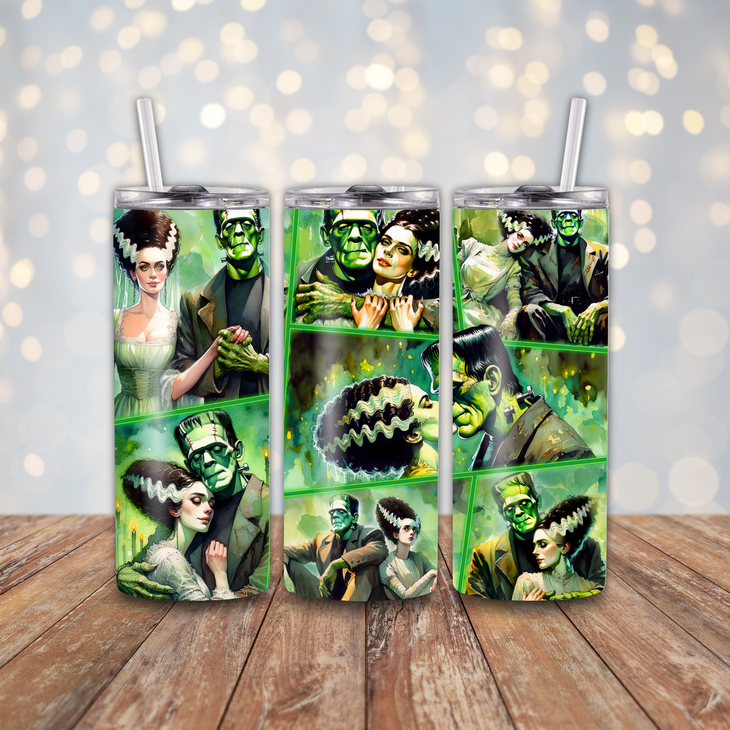 Frankenstein and Bride Sublimation Transfers