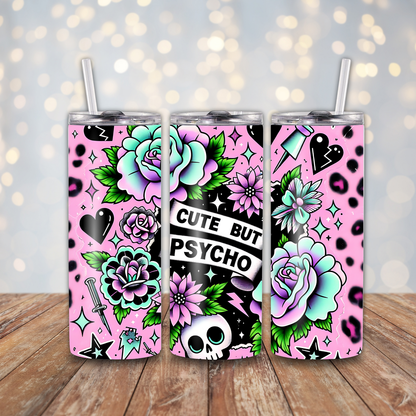 Cute But Psycho Sublimation Transfers