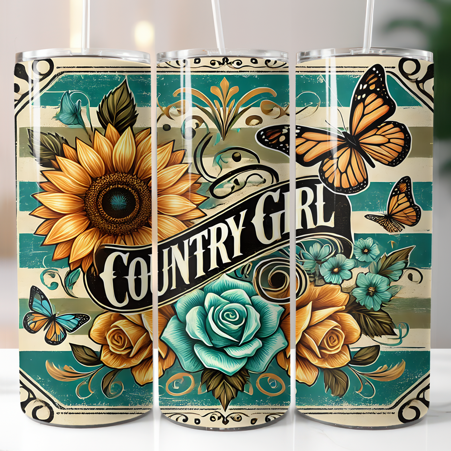 Country Girl Sublimation Transfers