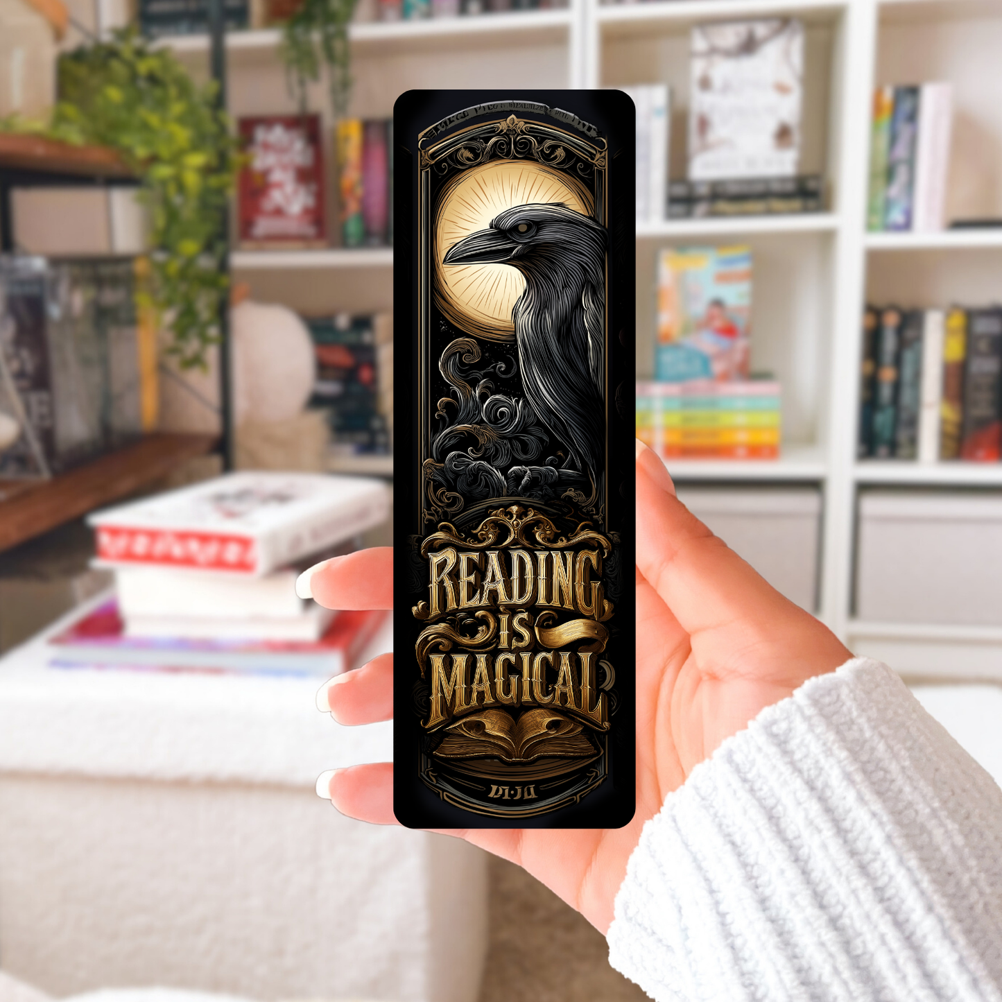 Reading Is Magical Crow Sublimation Transfers