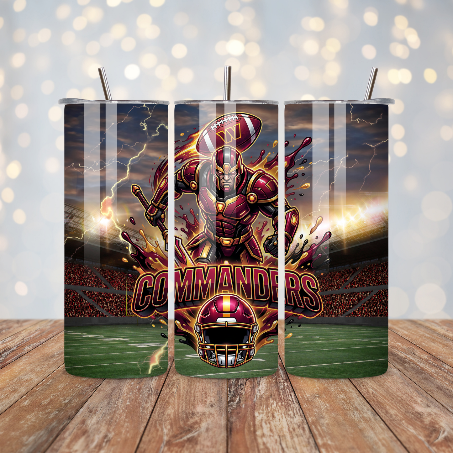 Football Field Design Sublimation Transfer
