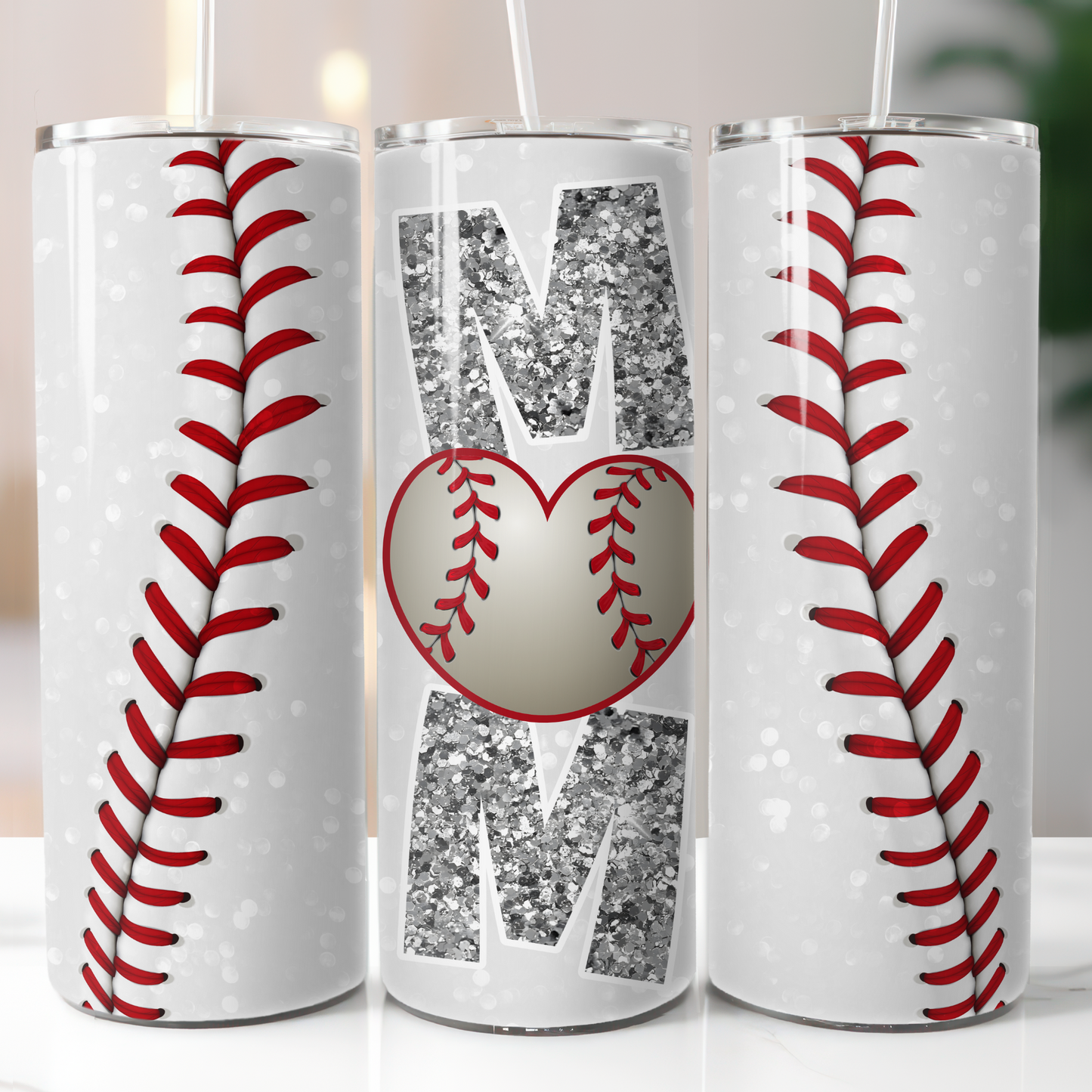 Mom Baseball, Sublimation Prints