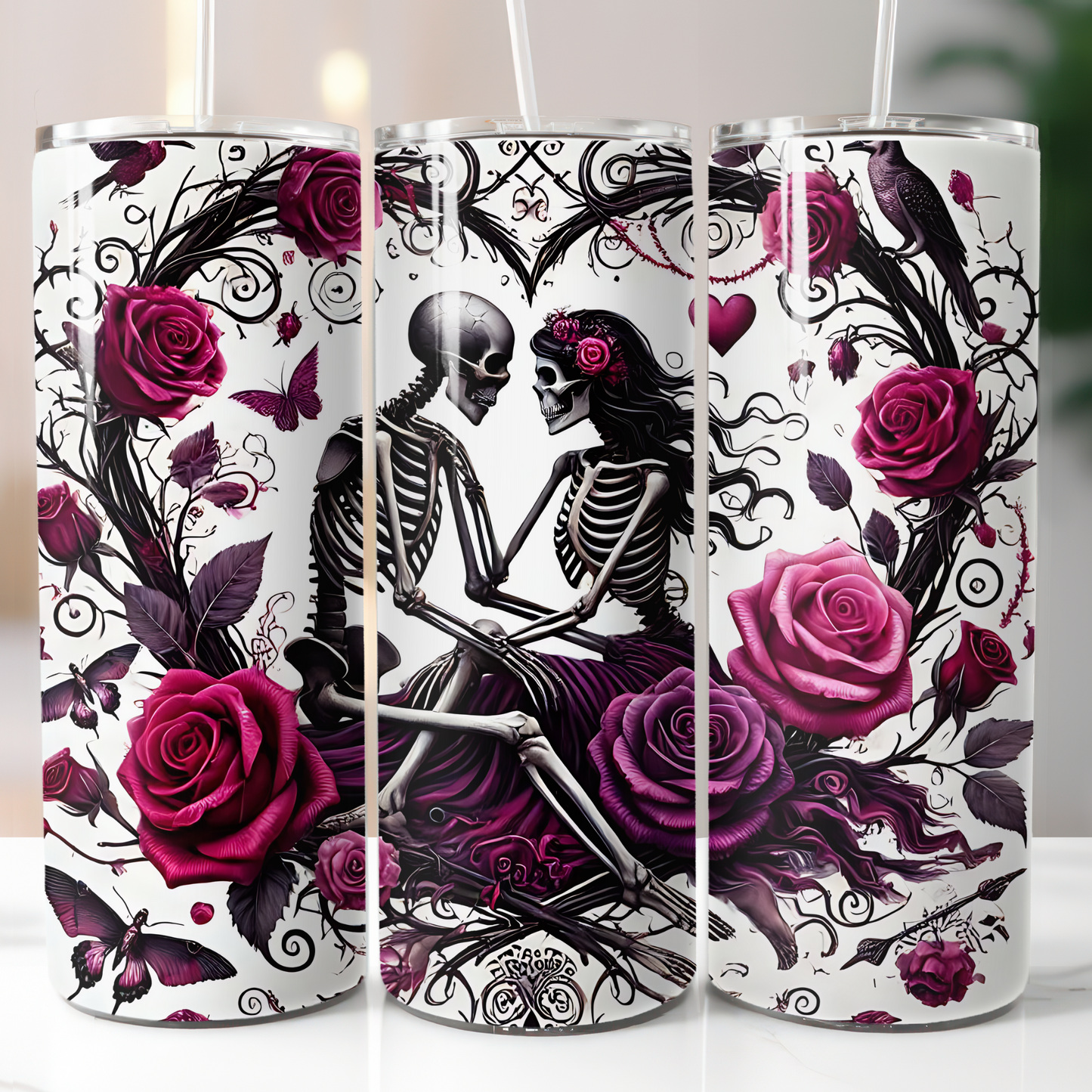 Valentine Skeleton Couple