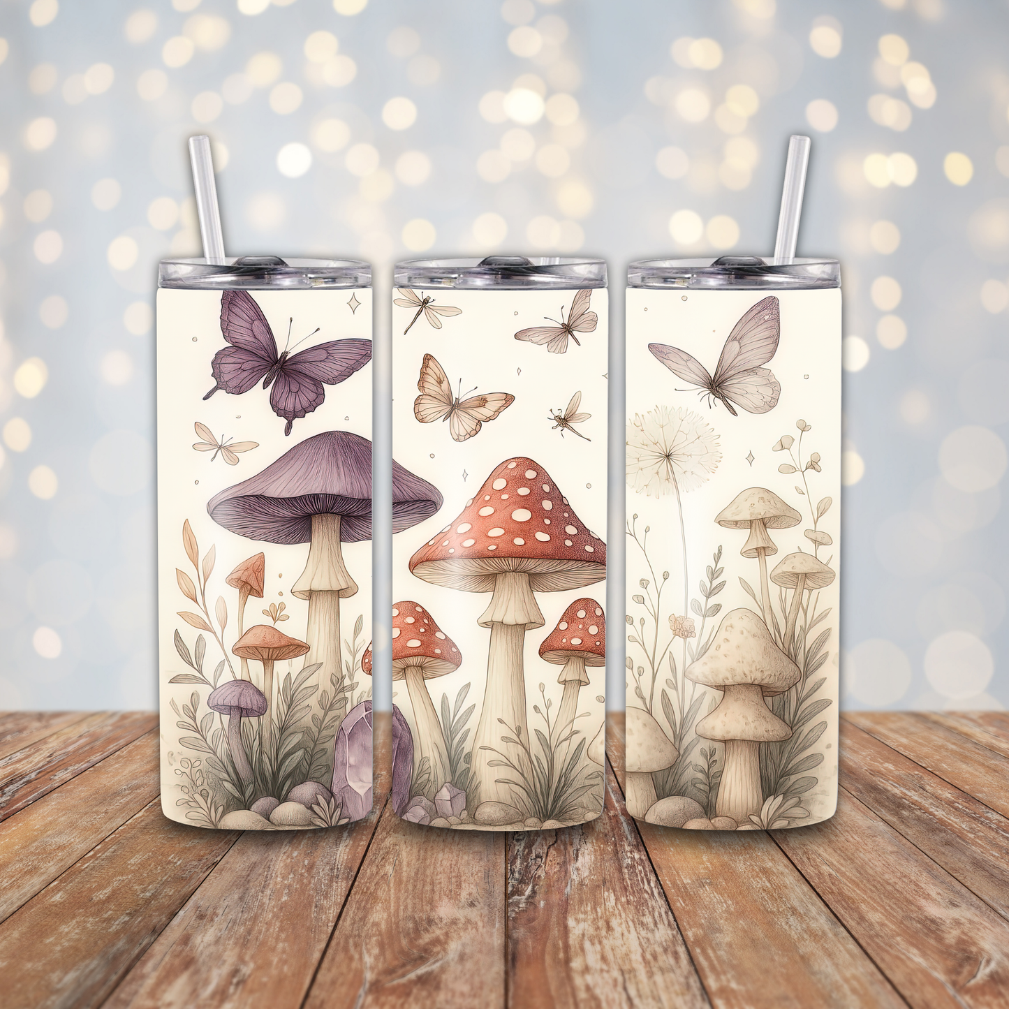 Boho Mushrooms Sublimation Transfers
