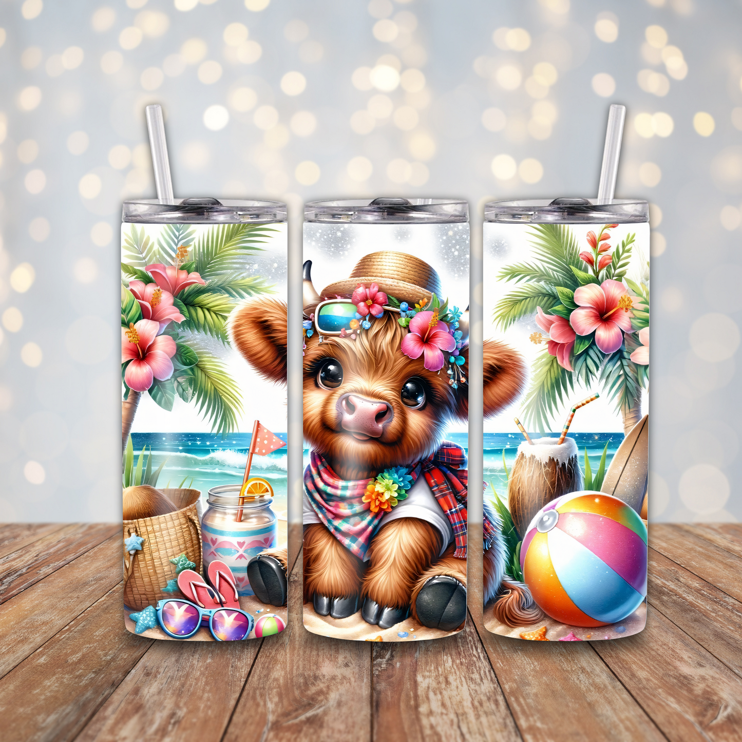 Summer Baby Beach Ball Sublimation Transfers