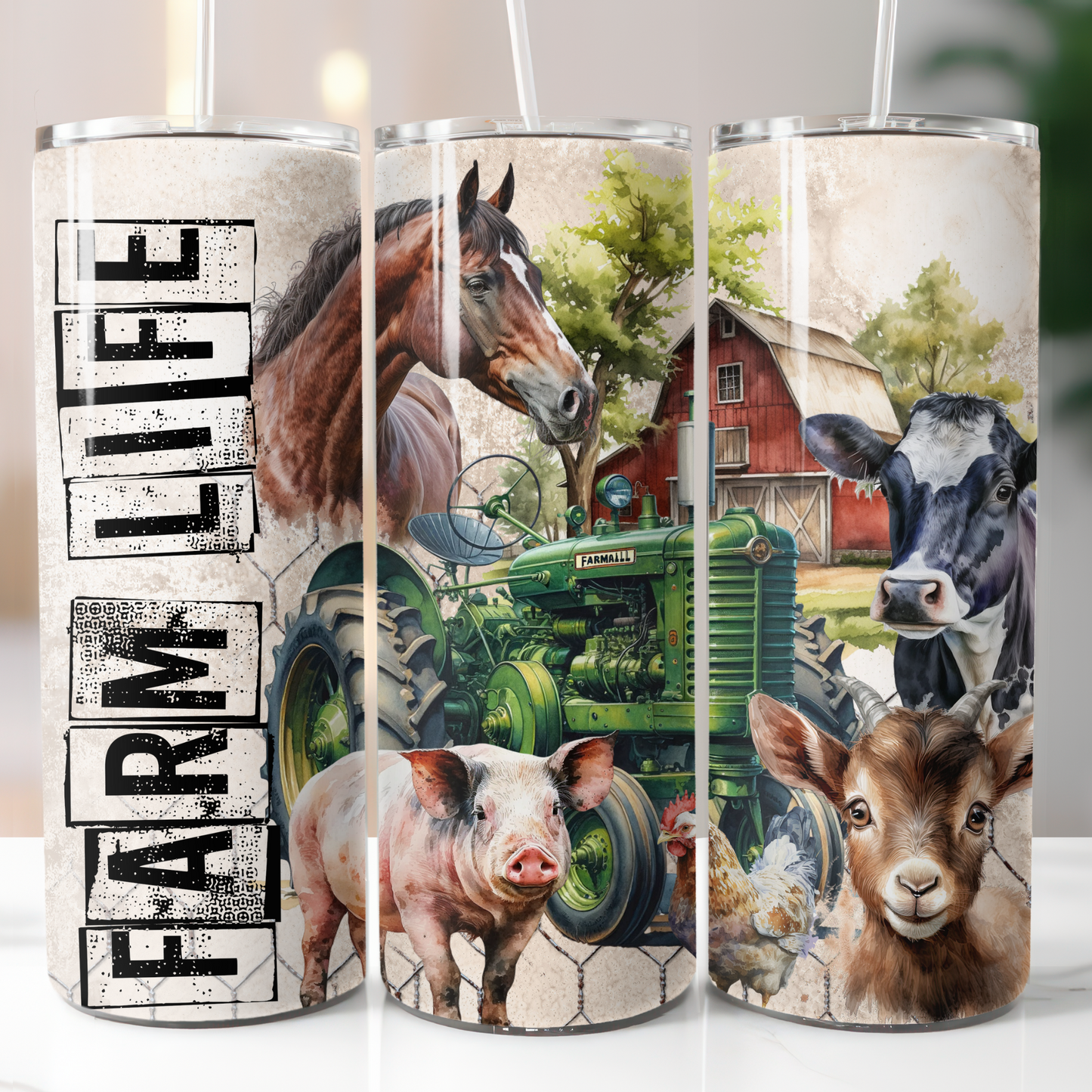 Farm Life, Sublimation Transfer