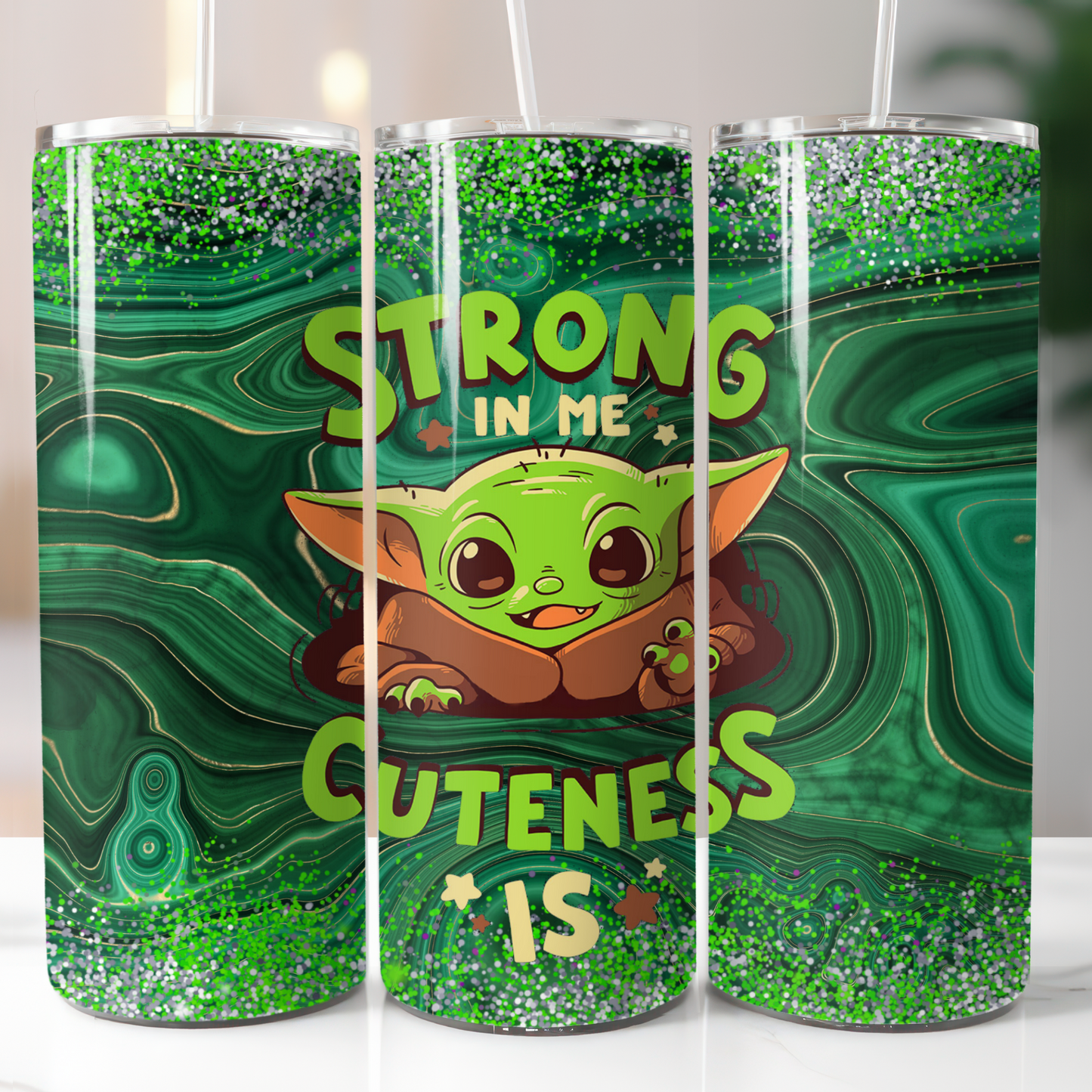 Baby Yoda, Sublimation, Ready To Press, Print Out Transfer, 20 oz, Skinny Tumbler Transfer, NOT A DIGITAL