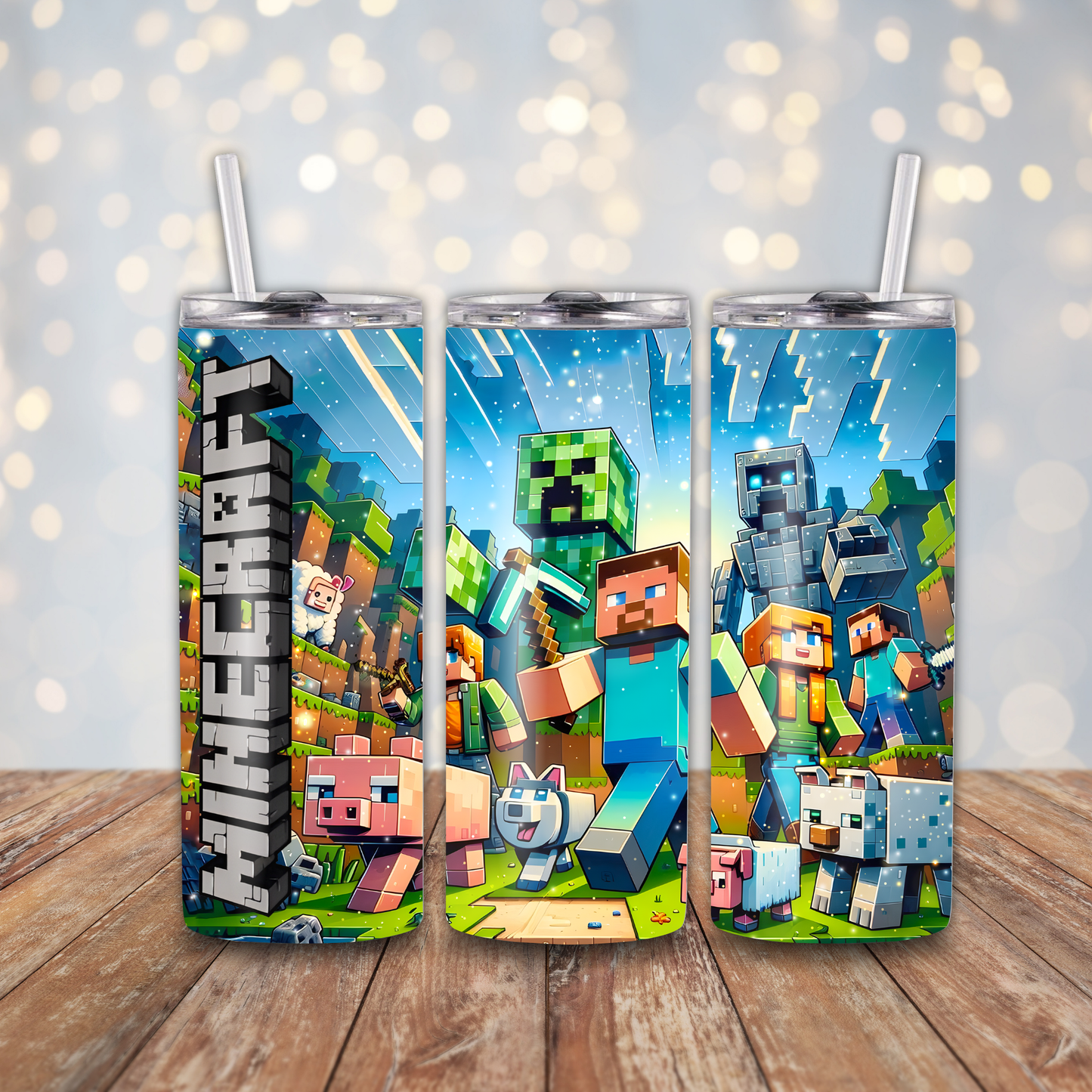 Gaming Blocks Sublimation Transfers