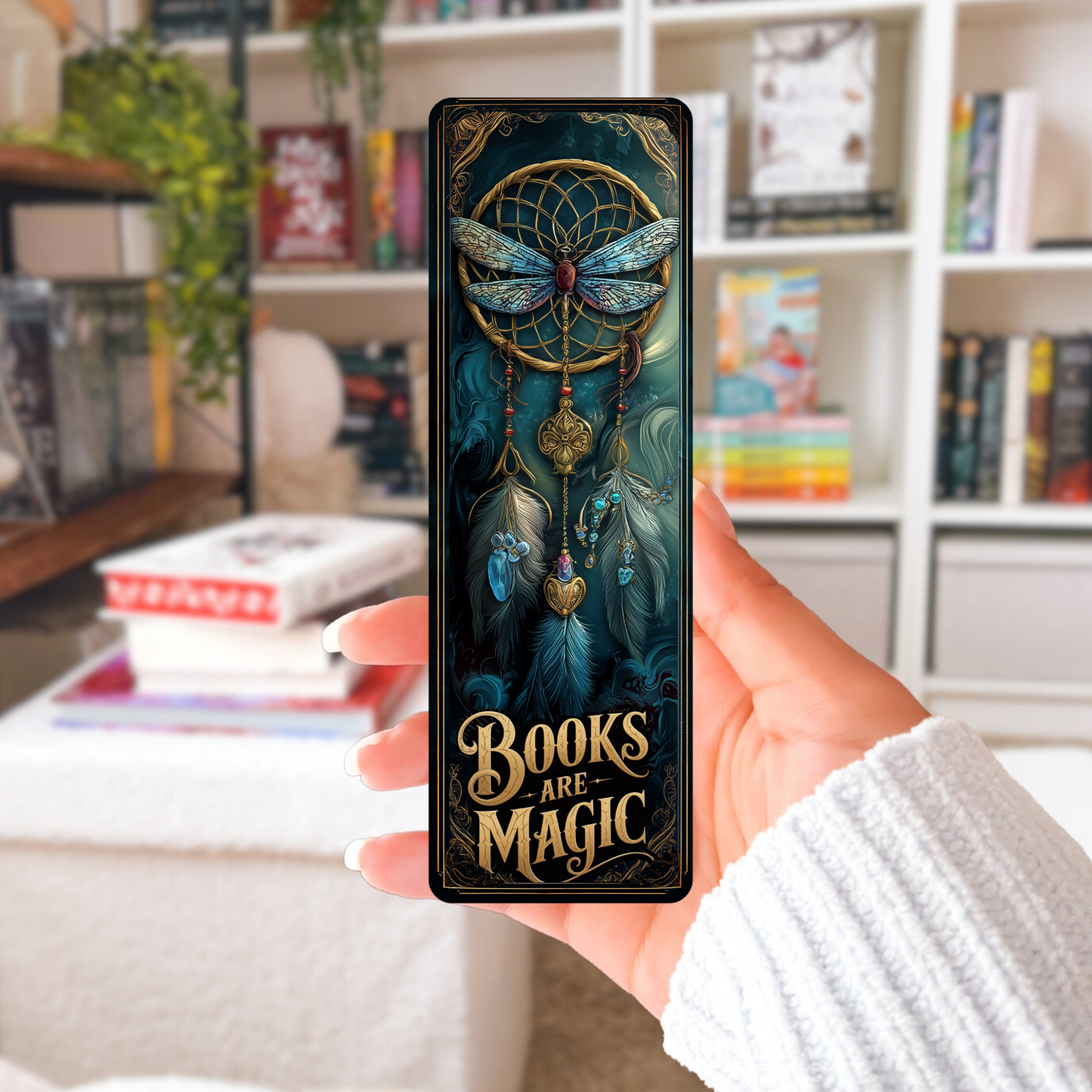 Books Are Magic Dreamcatcher Sublimation Transfers
