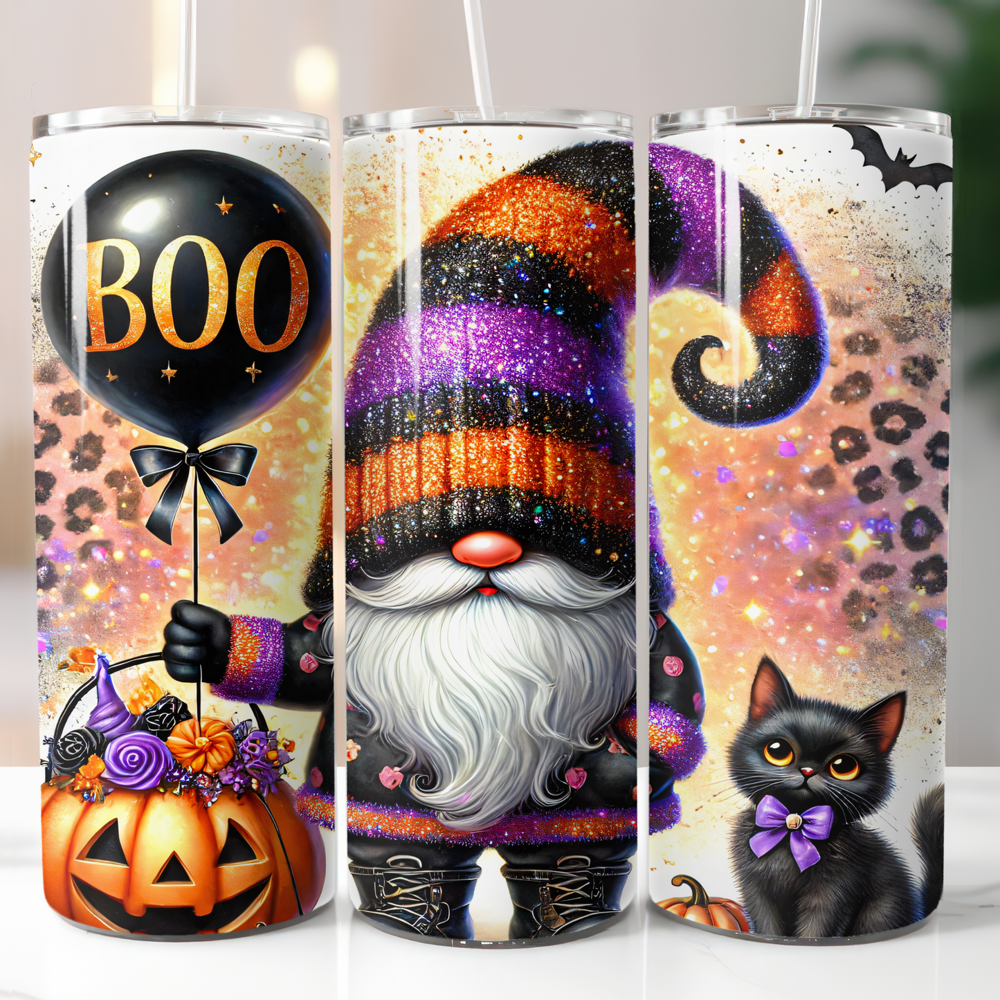 Halloween Gnome Boo, Sublimation Transfer