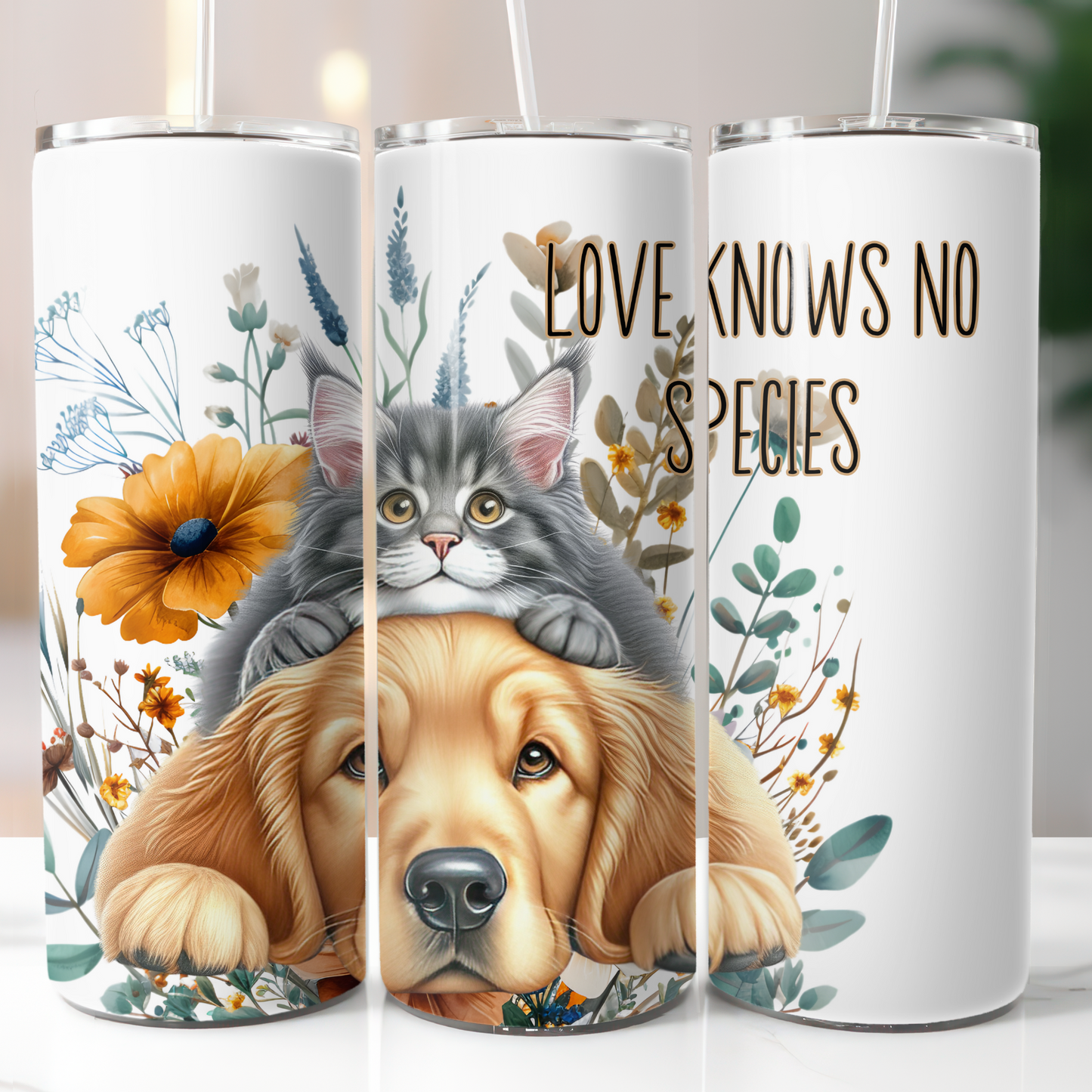Love Knows No Species Sublimation Transfers