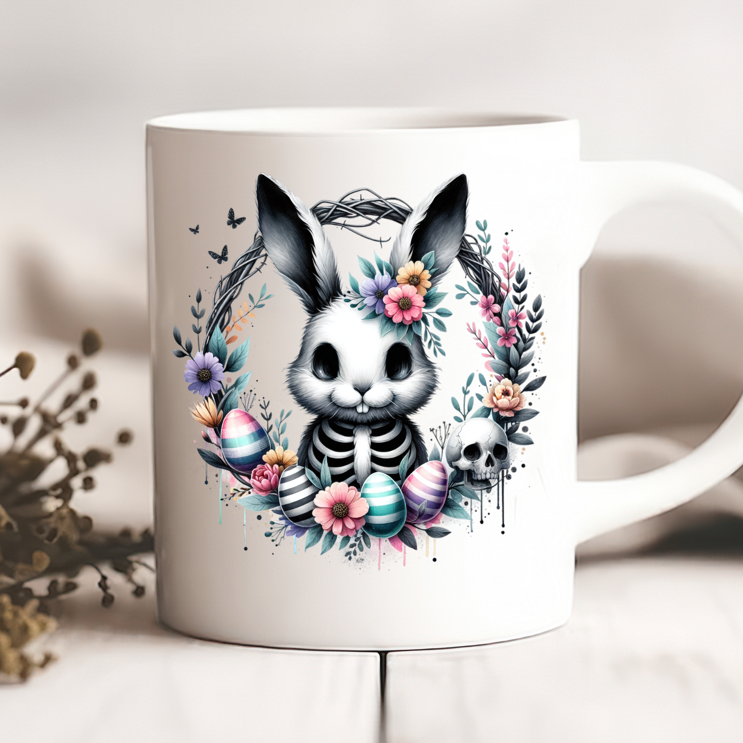 Gothic Easter Mug, Sublimation Transfers
