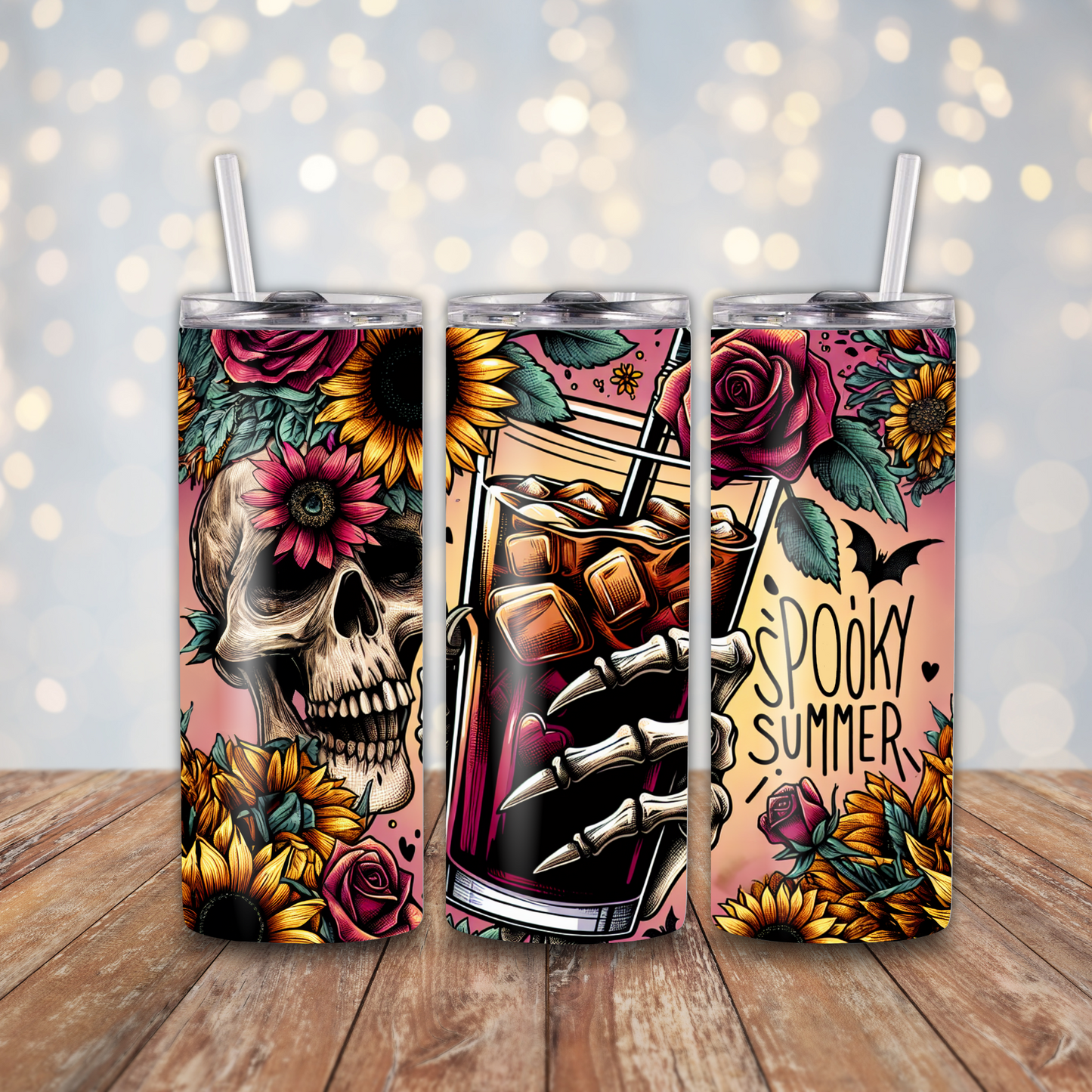Spooky Summer Skeleton Sublimation Transfers