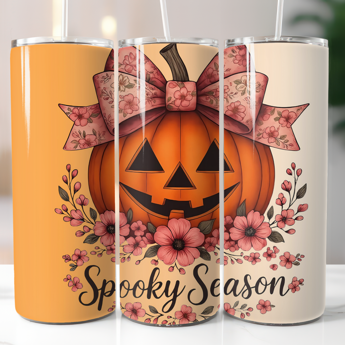 Spooky Season Pumpkin Sublimation Transfers
