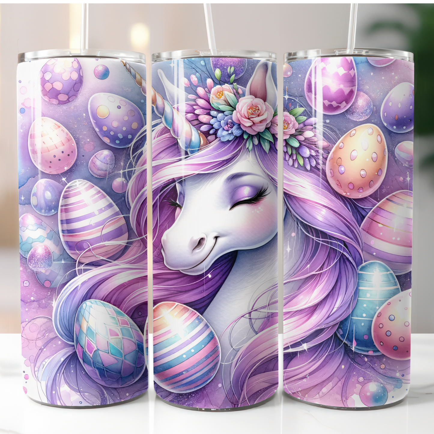 Easter Unicorn, Sublimation Transfer
