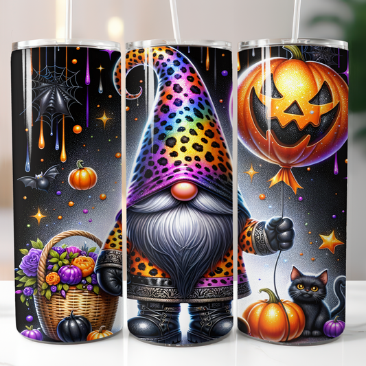Halloween Gnome Pumpkin Balloon, Sublimation Transfer