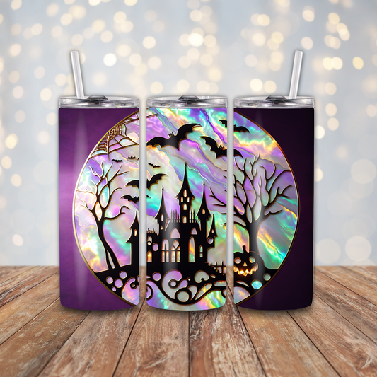 Haunted House Sublimation Transfers