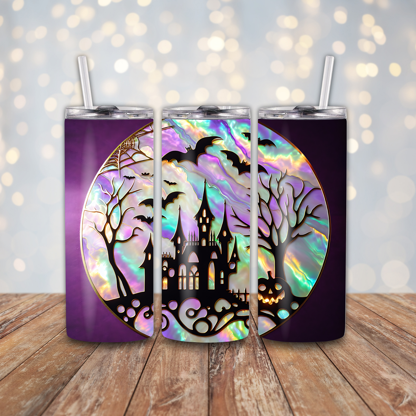 Haunted House Sublimation Transfers