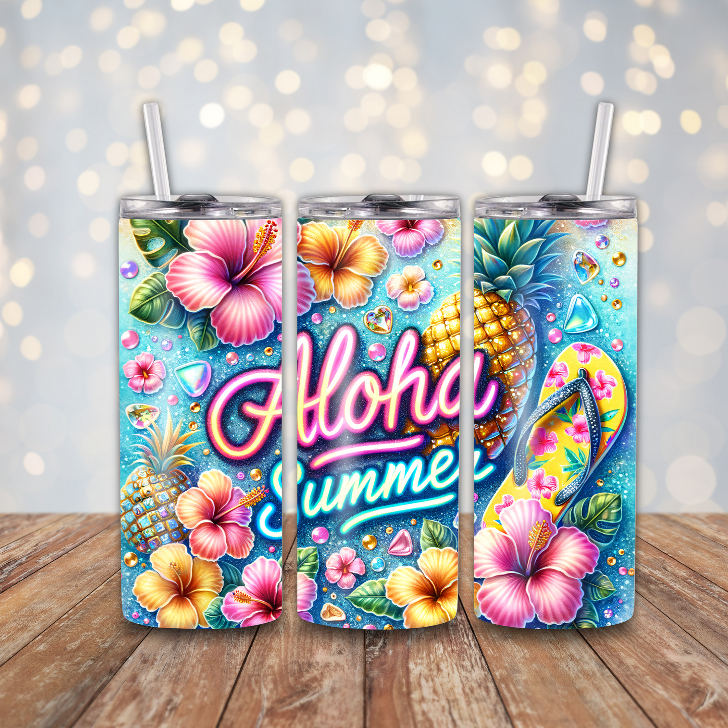 Aloha Summer Sublimation Transfers
