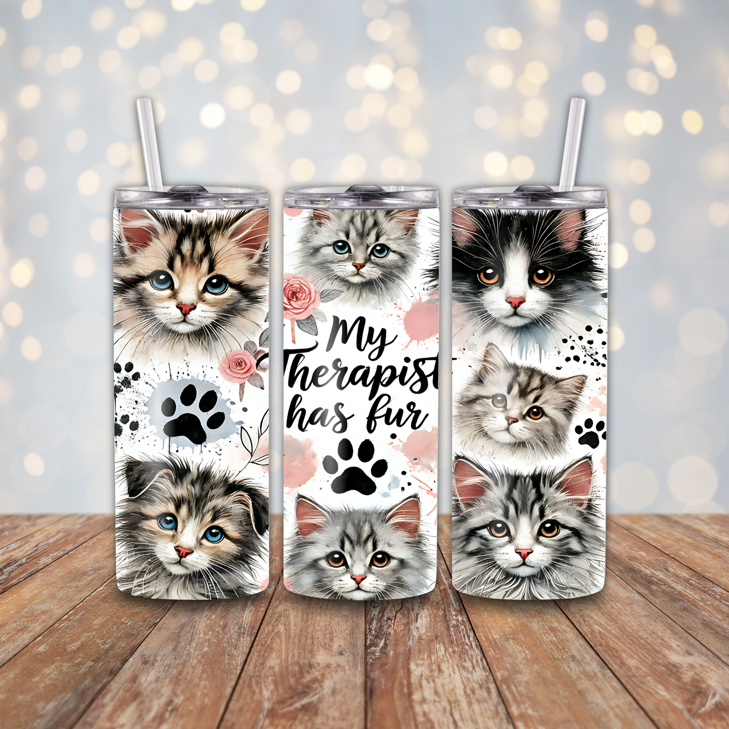 My Therapist Has Fur Sublimation Transfers