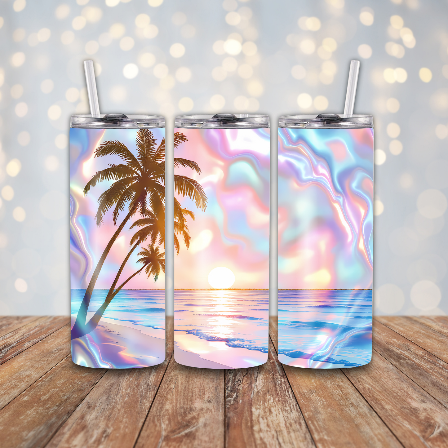 Tropical Beach Sublimation Transfers