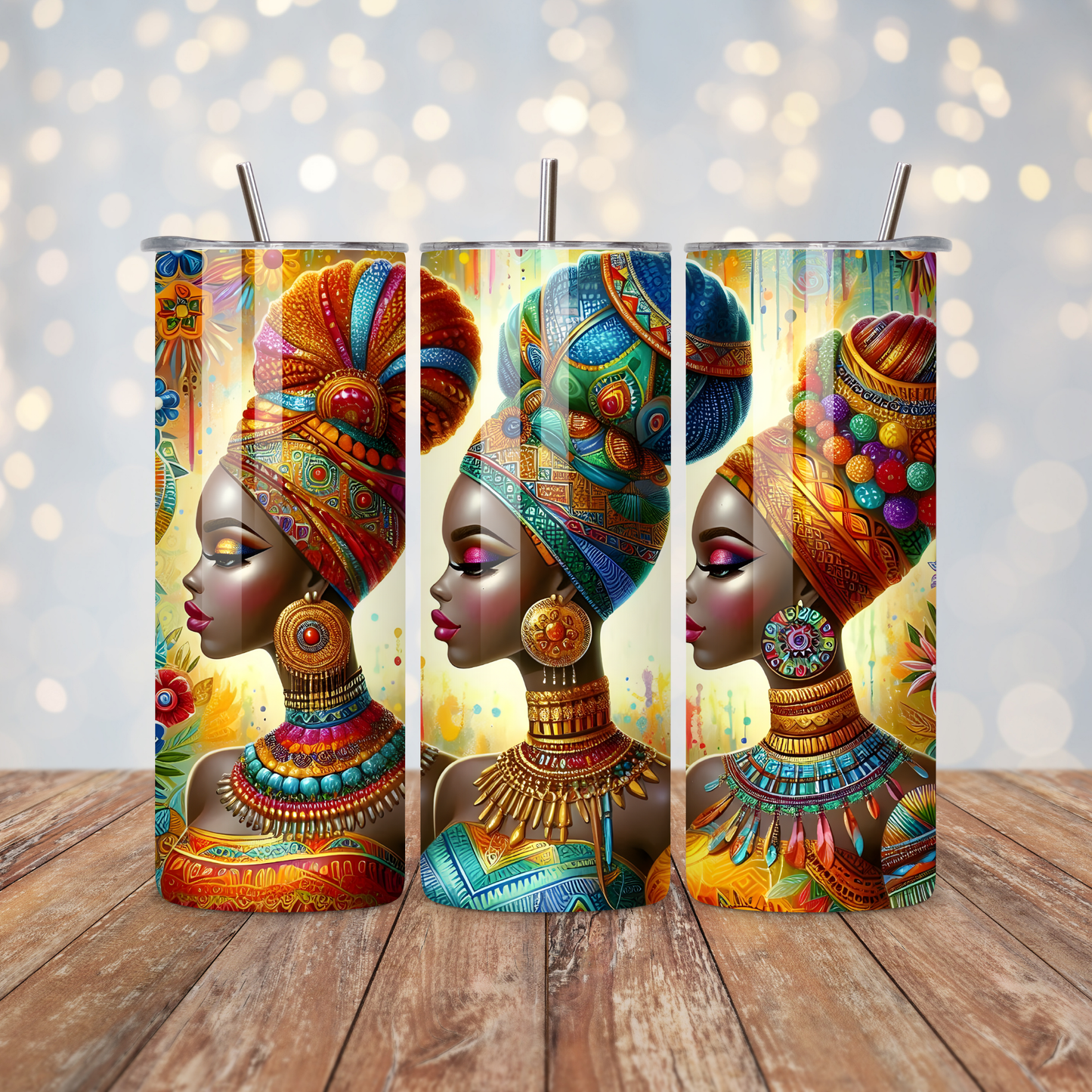 Beautiful Trio African Woman Sublimation Transfer