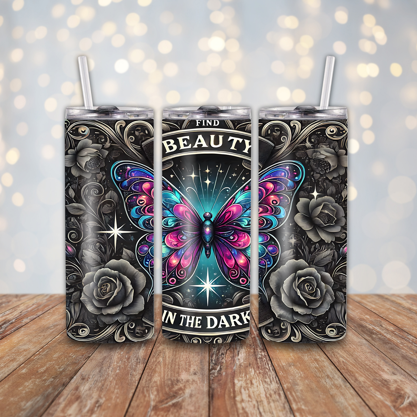 Find Beauty In The Dark Sublimation Transfers