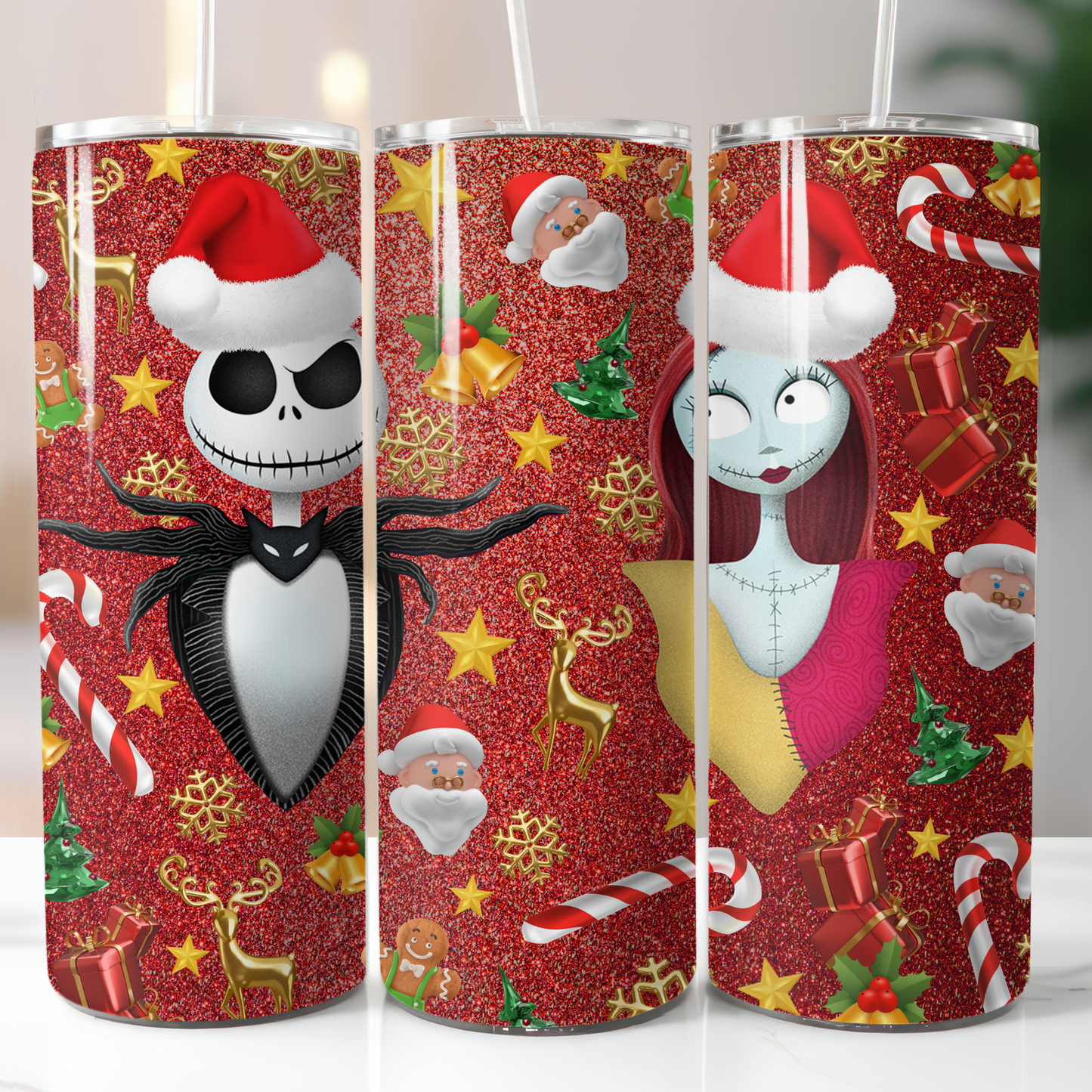 Nightmare Before Christmas, Sublimation, Ready to Print, Ready To Press, Print Out Transfer, 20 oz, Skinny Tumbler Transfer, NOT A DIGITAL