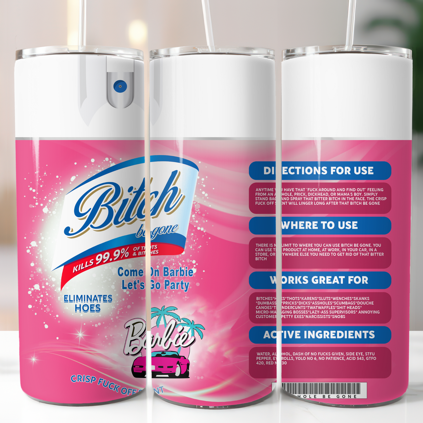 Barbie, Sublimation, Ready to Print, Ready To Press, Print Out Transfer, 20 oz, Skinny Tumbler Transfer, NOT A DIGITAL