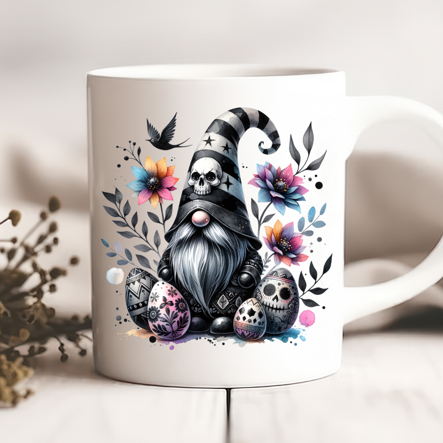 Gothic Easter Mug, Sublimation Transfers