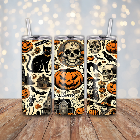 Happy Halloween Vintage Sublimation Transfers