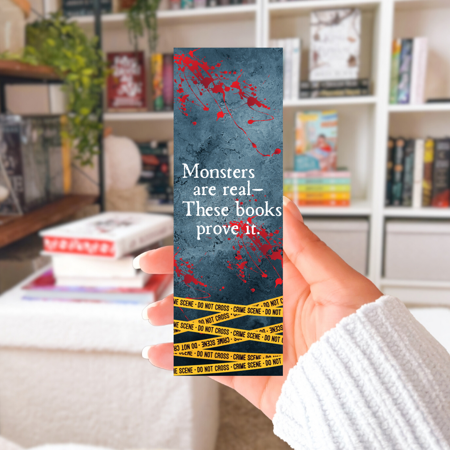 Monsters Are Real Bookmark Sublimation Transfers