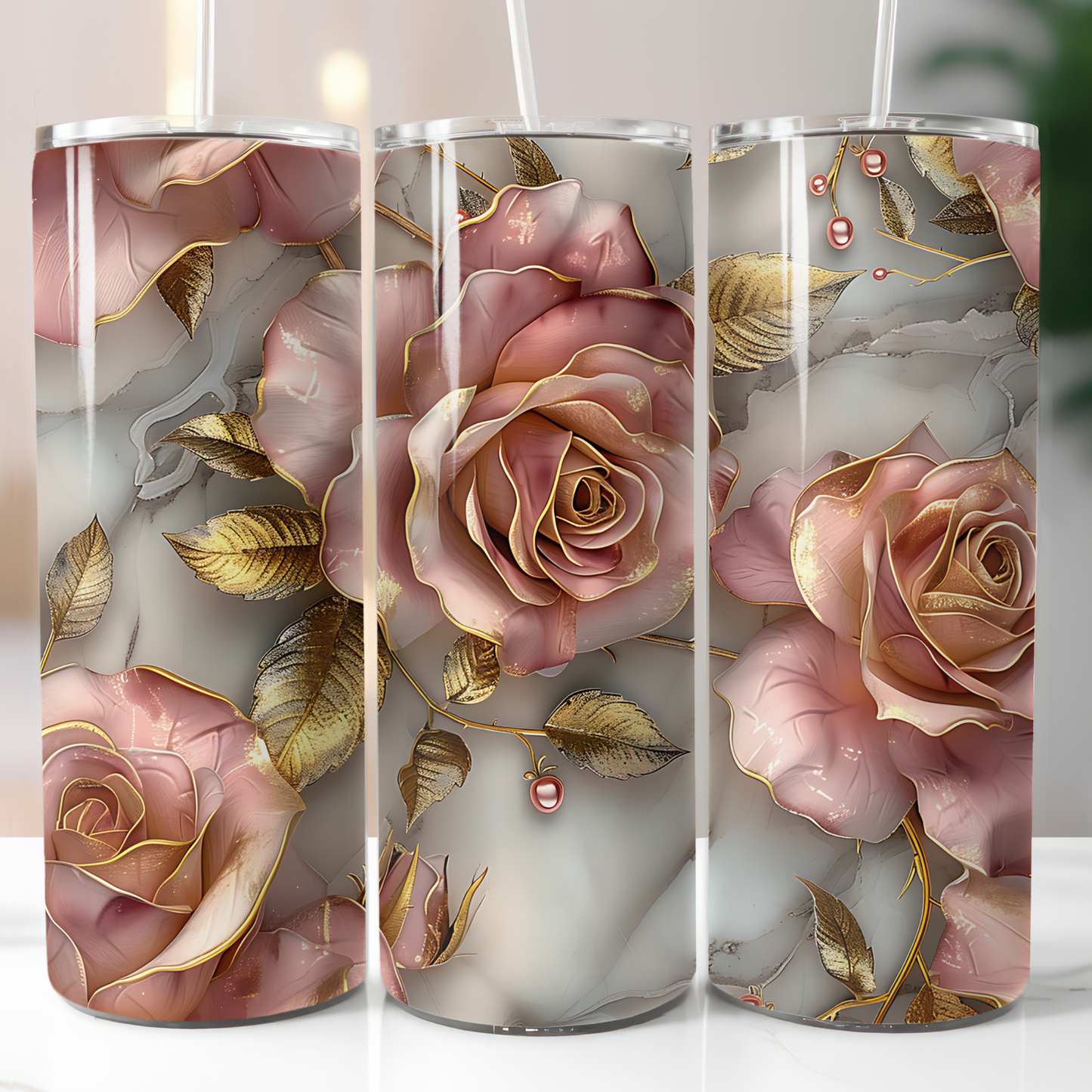 Rose Gold, Sublimation Transfer