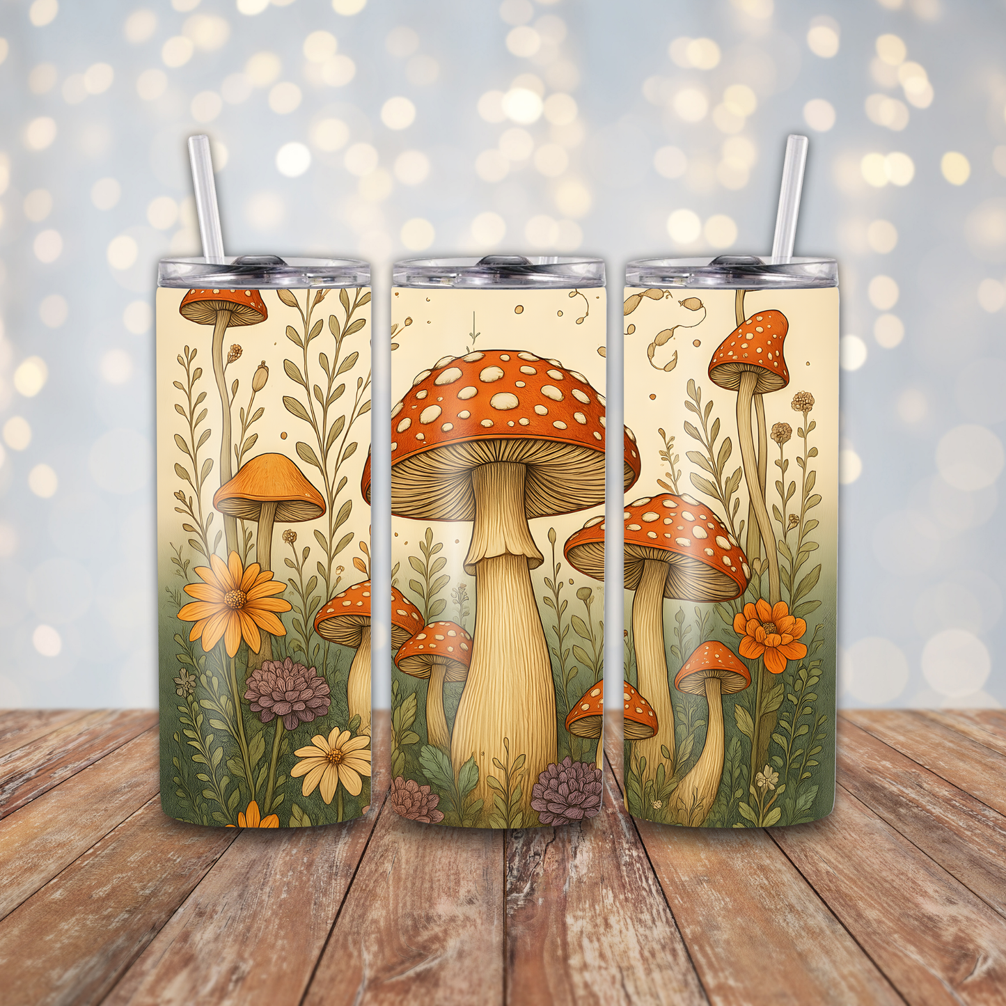 Boho Mushrooms Sublimation Transfers