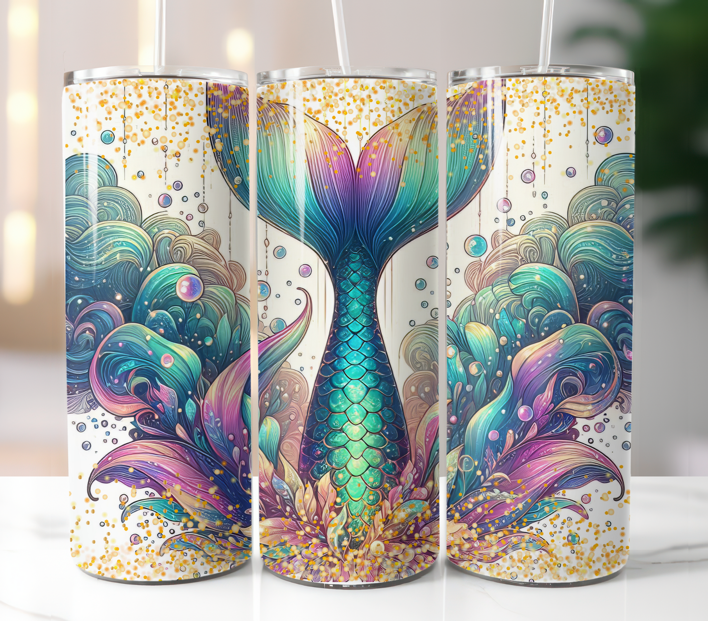 Mermaid Tail Sublimation Transfer