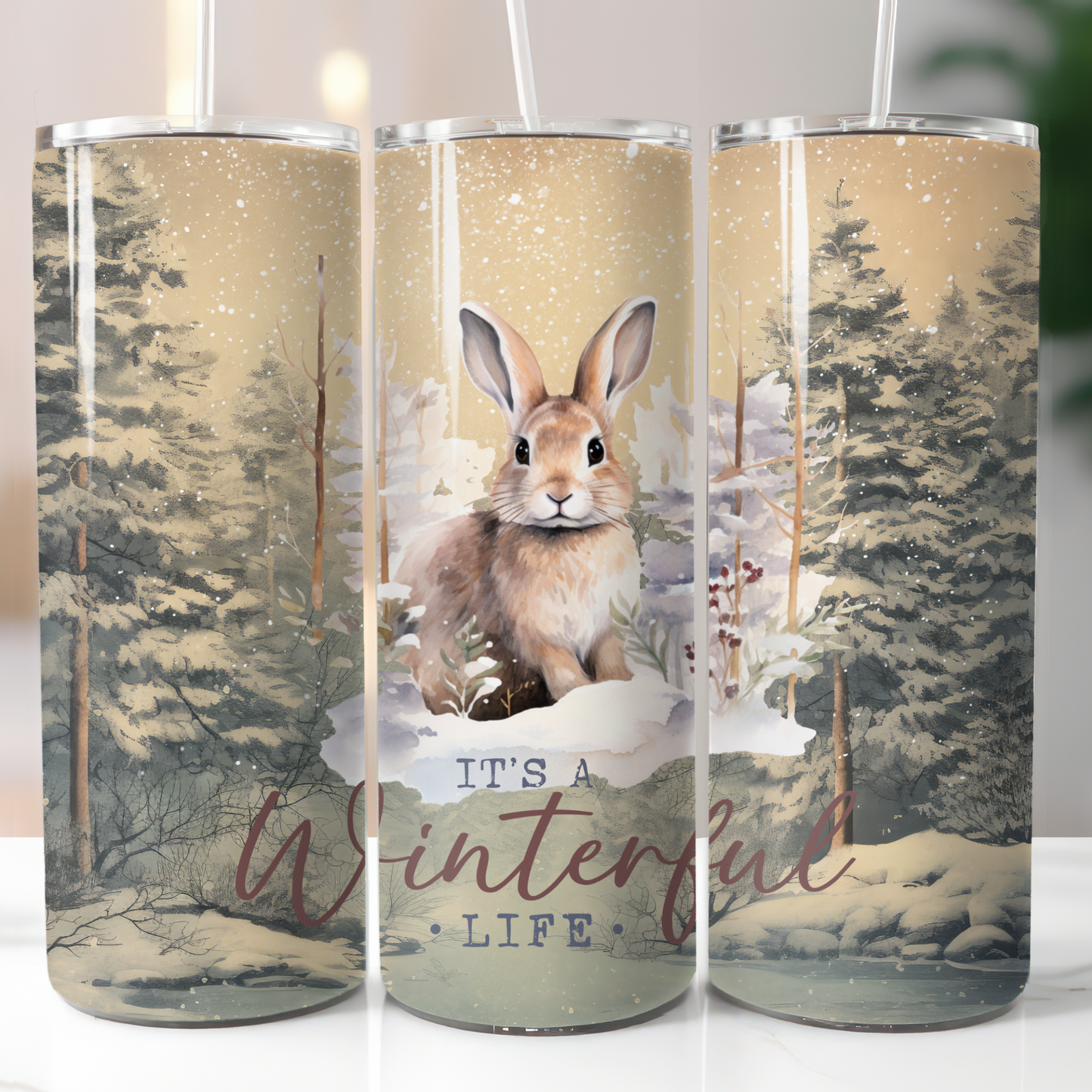 Vintage Christmas Winter, Sublimation, Ready To Press, Print Out Transfer, 20 oz, Skinny Tumbler Transfer, NOT A DIGITAL