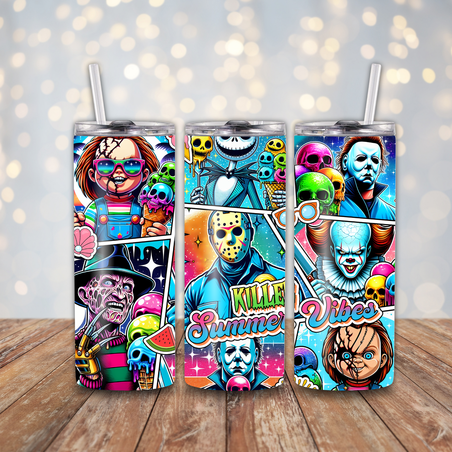 Killer Summer Vibes Sublimation Transfers