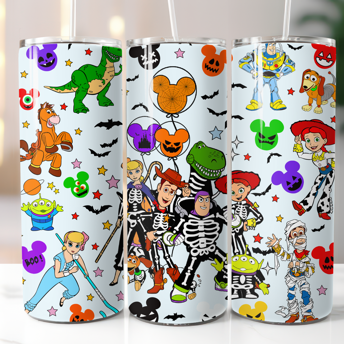 Toy Story Halloween, Sublimation, Ready to Print, Ready To Press, Print Out Transfer, 20 oz, Skinny Tumbler Transfer, NOT A DIGITAL