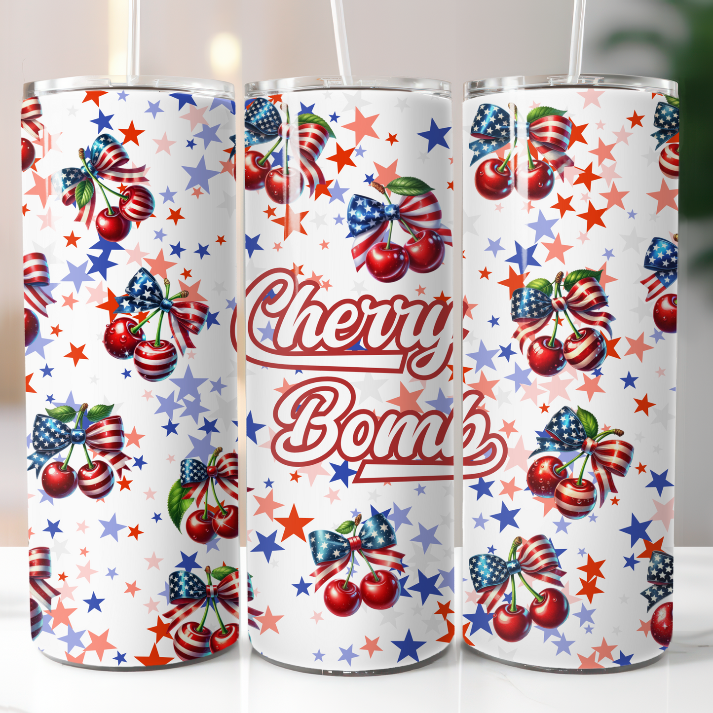 Cherry Bomb Sublimation Transfers