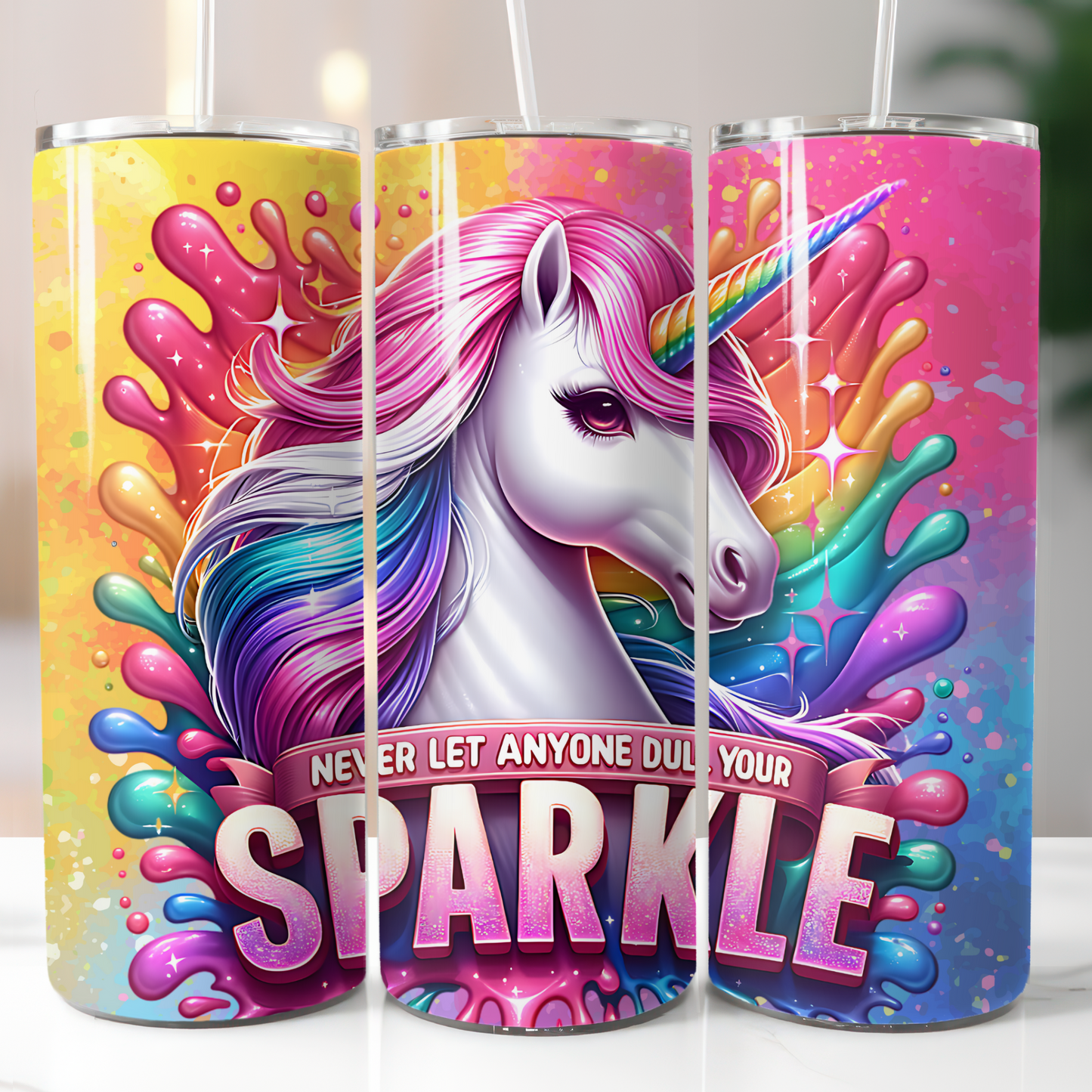 Never Let Anyone Dull Your Sparkle Unicorn