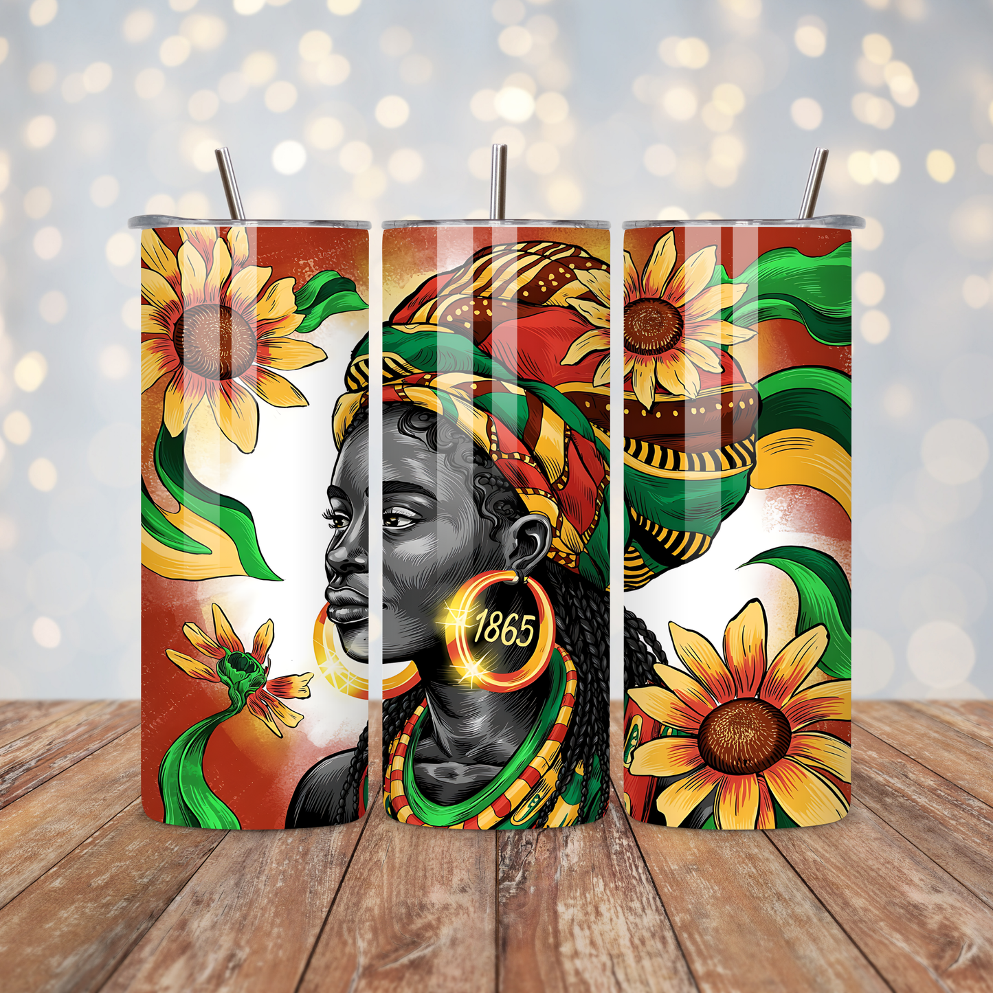 African Woman 1865 Sublimation Transfer