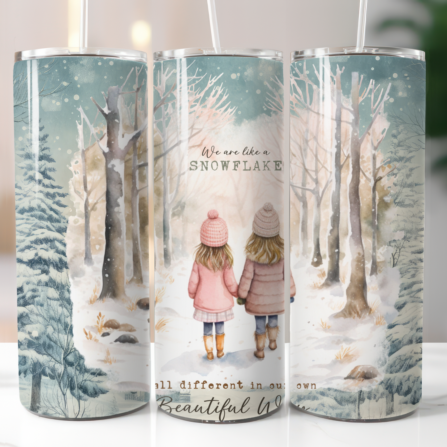 Vintage Christmas Winter, Sublimation, Ready To Press, Print Out Transfer, 20 oz, Skinny Tumbler Transfer, NOT A DIGITAL