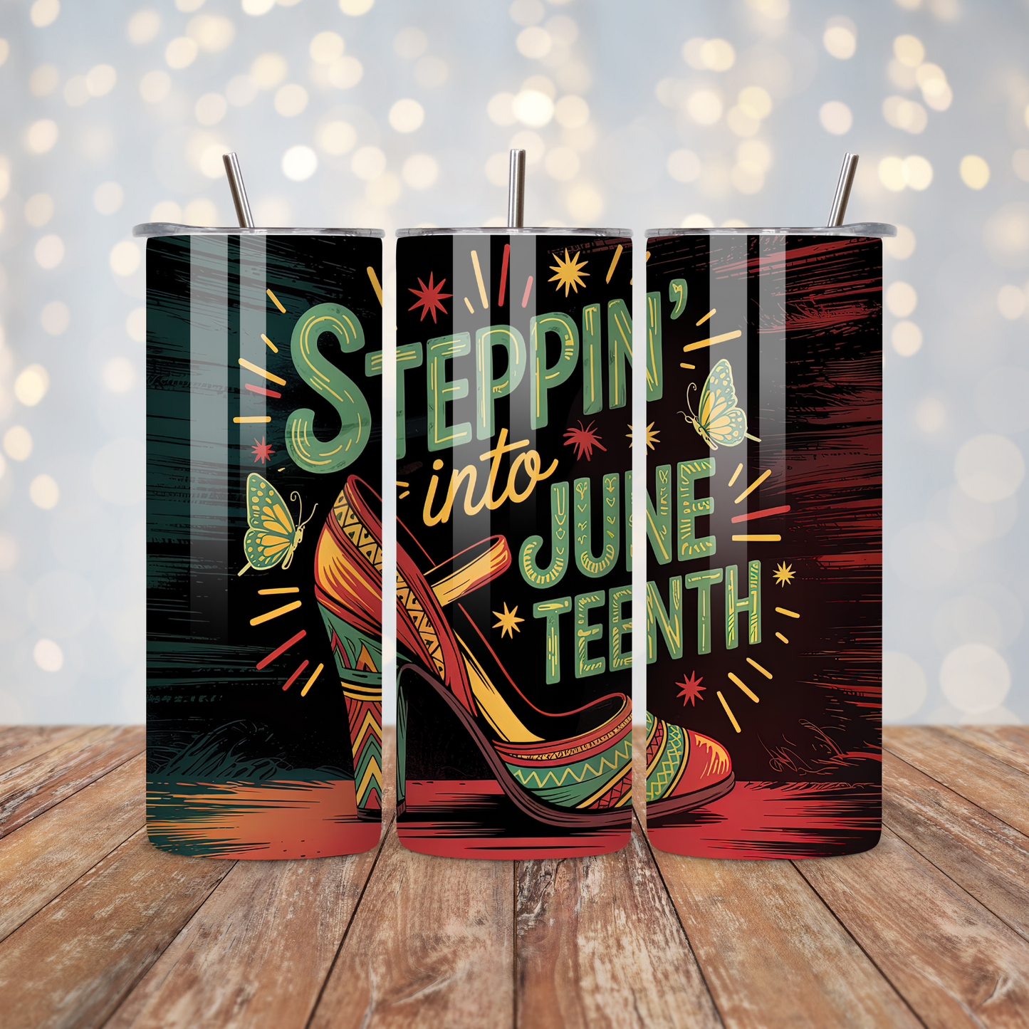Step Into Juneteenth Sublimation Transfer
