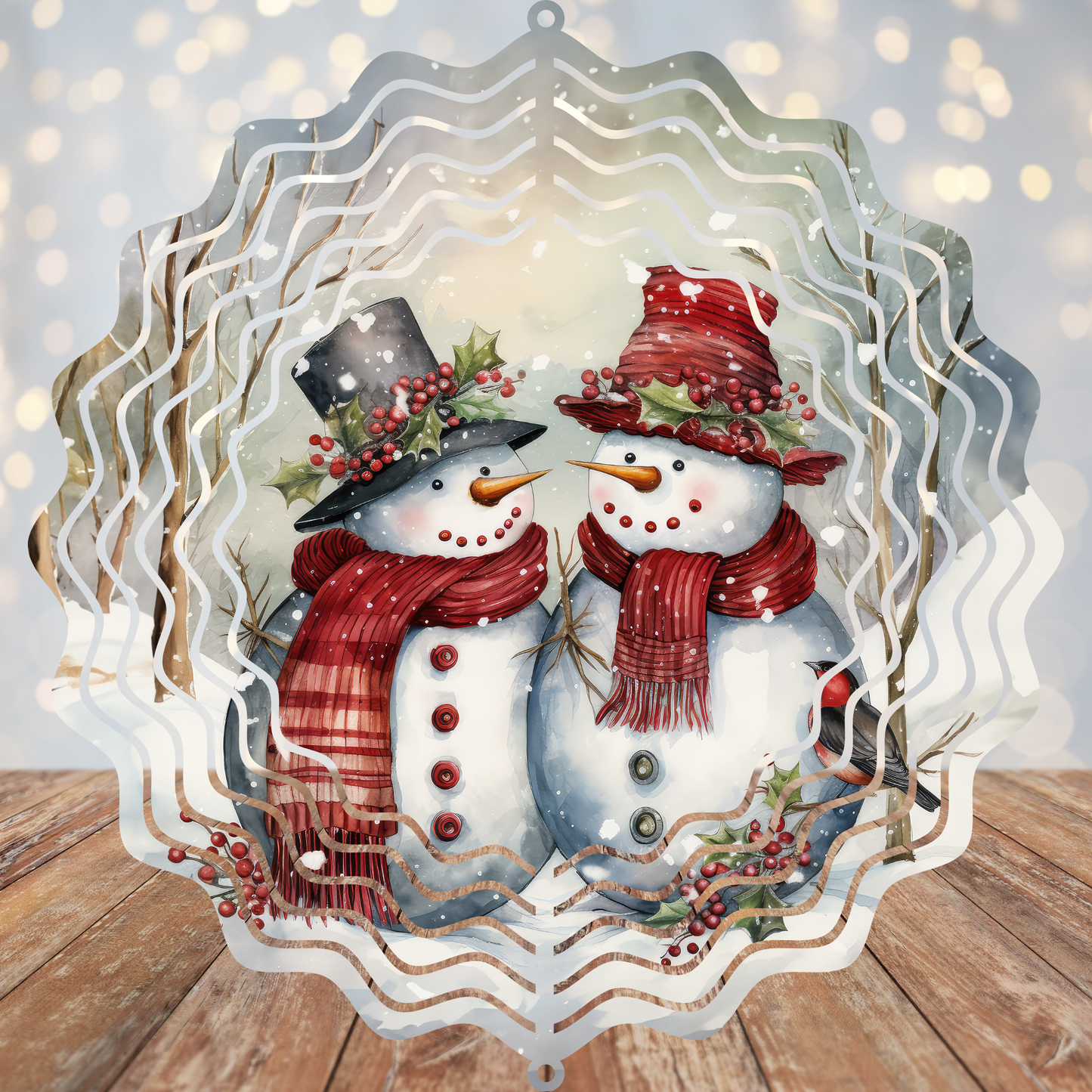 Mr. and Mrs. Snowman