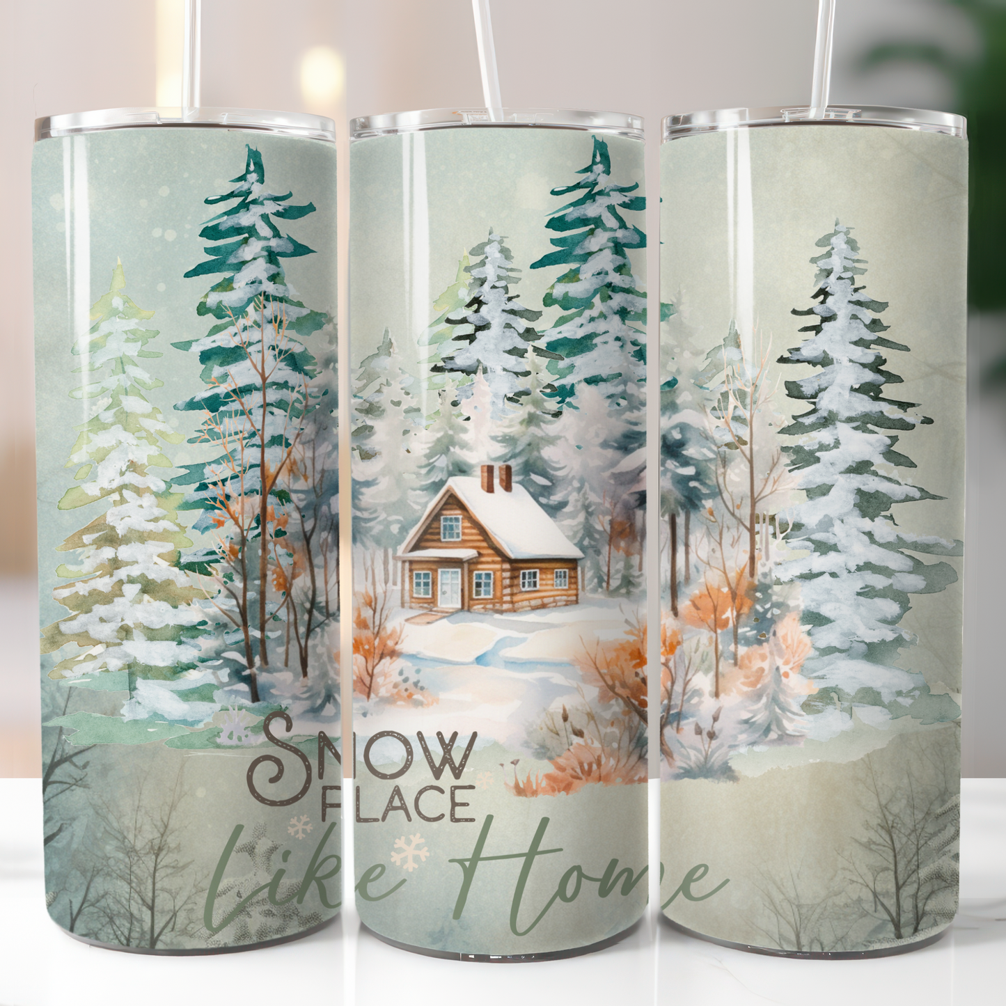 Vintage Christmas Winter, Sublimation, Ready To Press, Print Out Transfer, 20 oz, Skinny Tumbler Transfer, NOT A DIGITAL