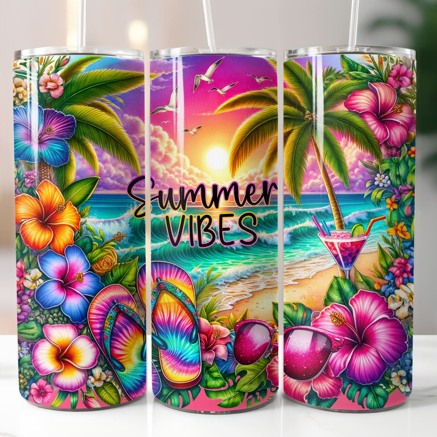 Summer Vibes, Sublimation Transfer